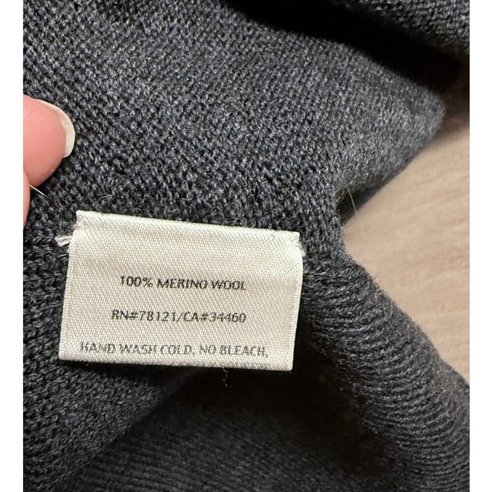 Eileen Fisher Women's 100% Merino Wool V-Neck Sweater Size L - Picture 7 of 8